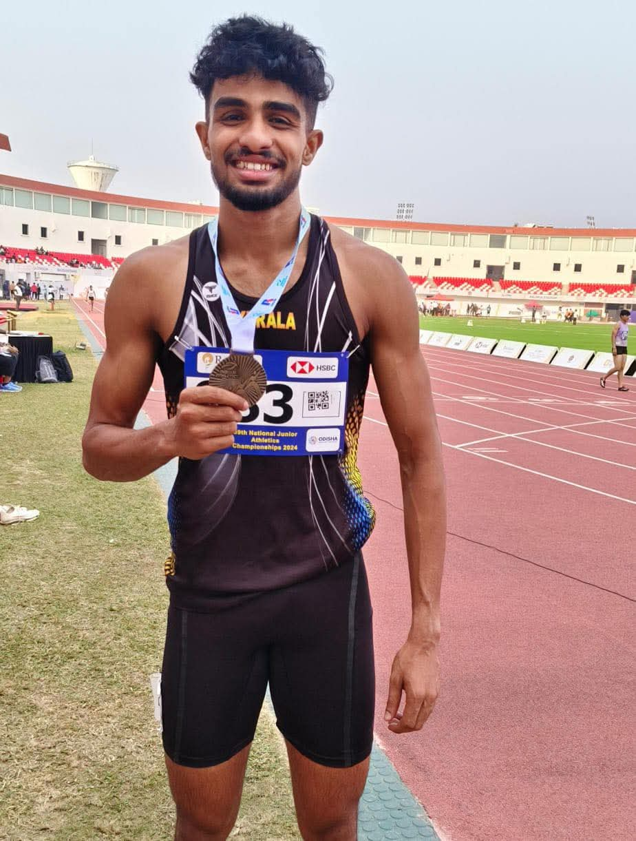 Kerala achieved a glorious feat at the 39th National Junior Athletics Championships in Odisha.