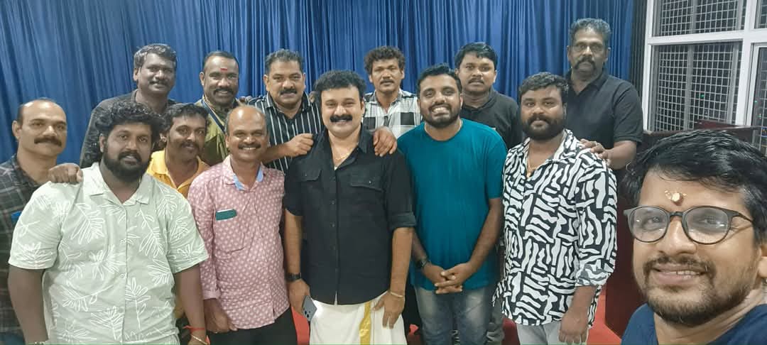 New office bearers for the Artistes' Association who have made stage shows their livelihood