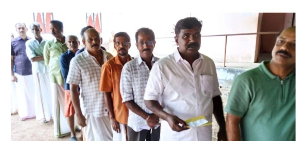 Assembly elections; heavy polling in Vaikom.