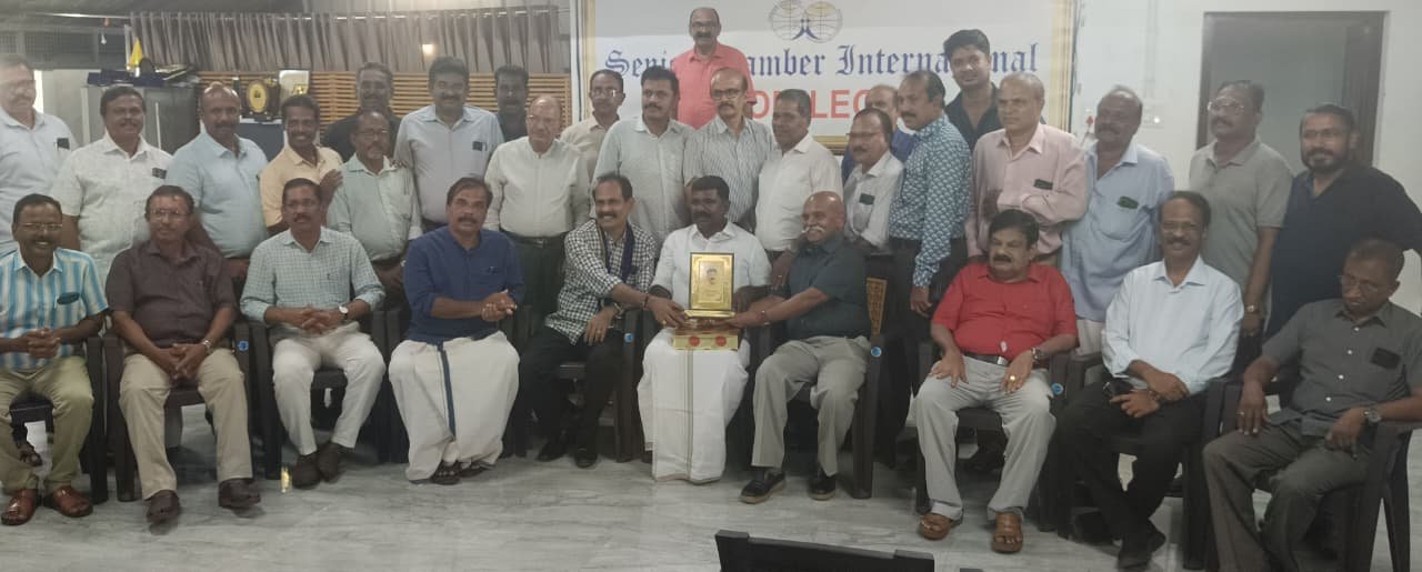 appointed MLAK under the leadership of Senior Chamber. Binimon was felicitated and received.