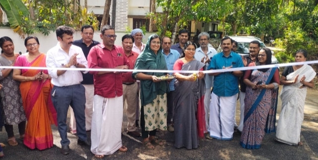 Chavakkad Municipality Inaugurated Punna Kunnathulli Road Municipality Chairperson Sheeja Prashanth in 5th Ward