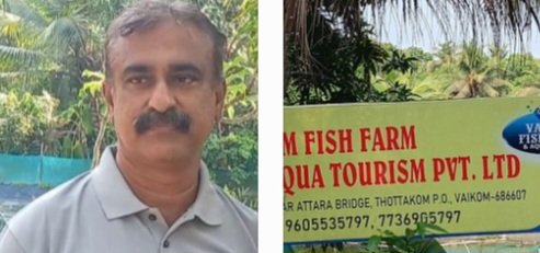 The body of the fish farm owner of the missing Vaikom was also found from his career.