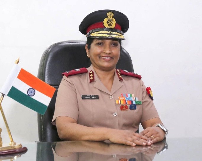 Major General Rachel Thomas assumes charge as Additional Director General of Military Nursing Service