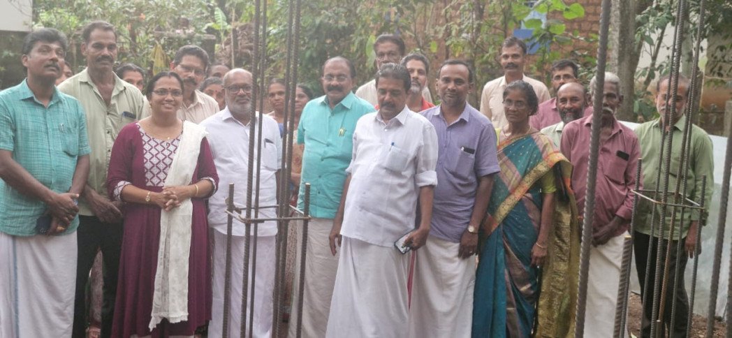 Kollannur Rajiv Gandhi inaugurates construction of drinking water project