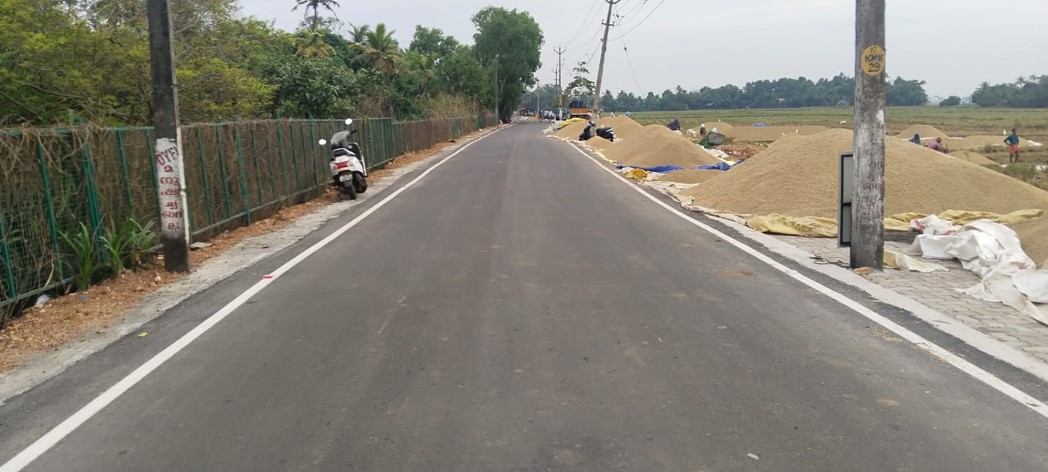 Fast forward to Ambal Vasantham; new road completed in Malarikkal