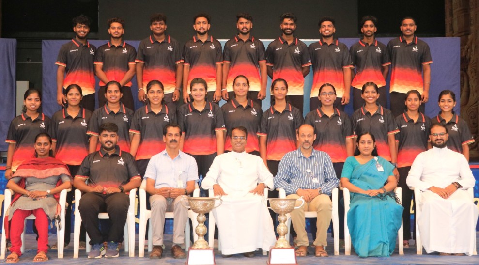 Sahodaya College with a hat-trick victory in Calicut University Tug of War competition