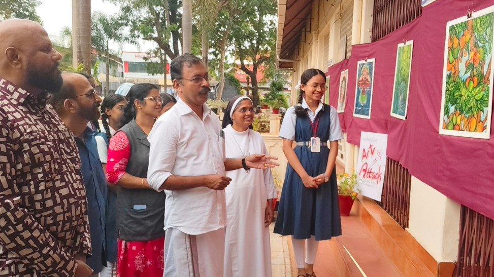 Resistance unfolding on canvas: A 10th grader launches an 'art attack' against drunkenness
